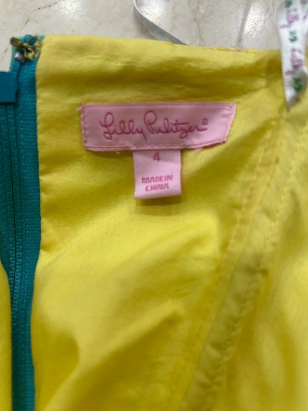 NWT Lilly Pulitzer Strapless Lagoon Green Summer Nights Dress - Picture 9 of 9